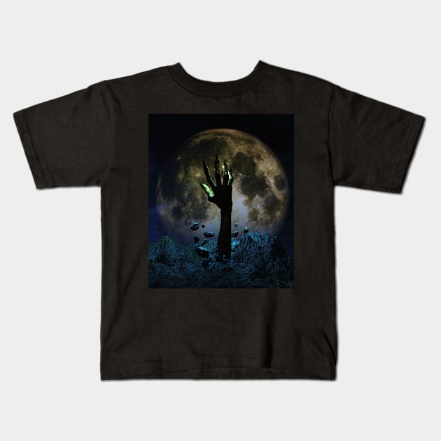 Space Kids T-Shirt by AWESOME ART